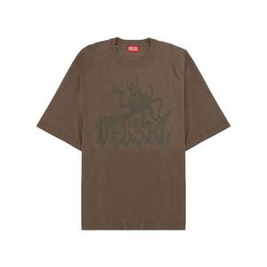 Diesel Men T-Shirt "Jussi" Con Logo